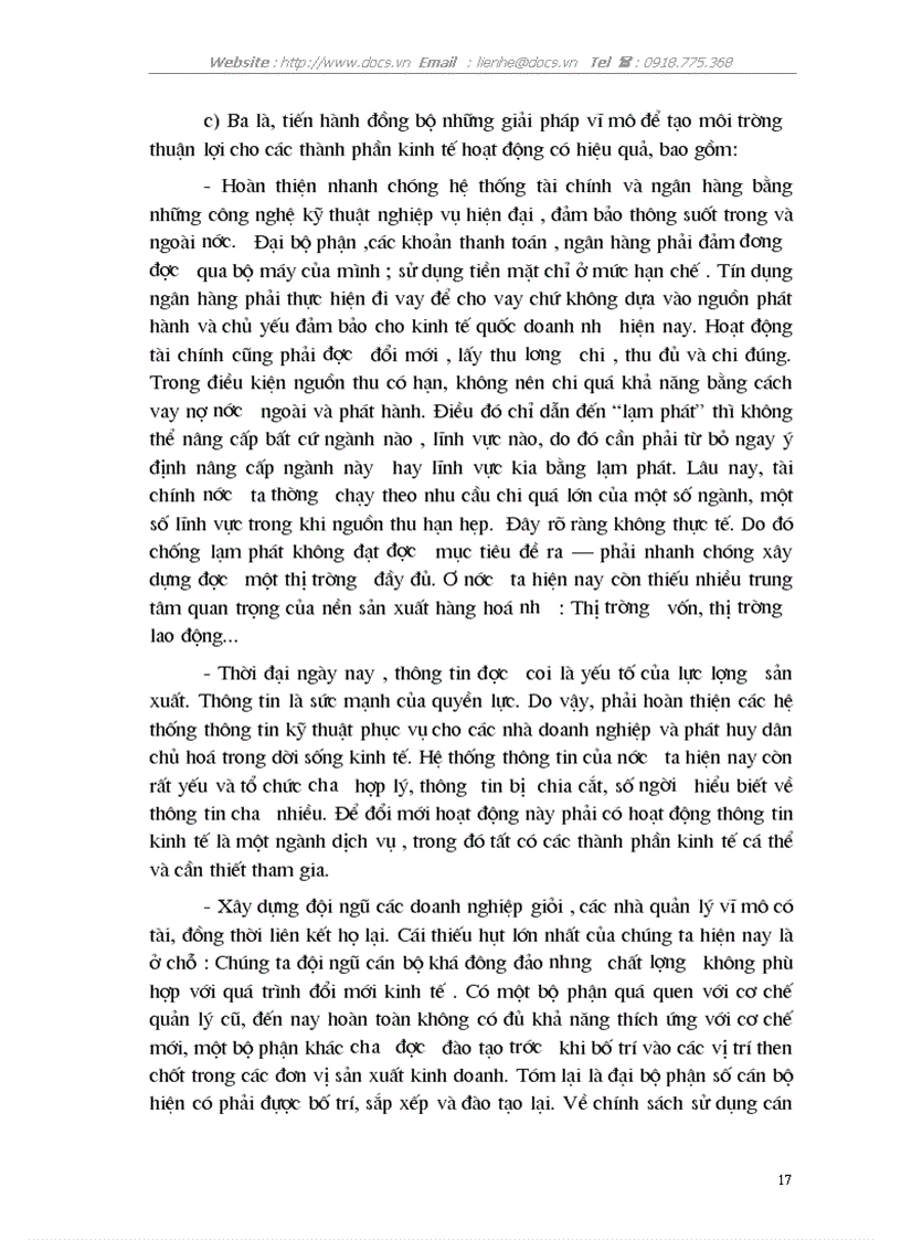 image for page Phân tích cơ cấu kinh tế nhiều thành phần ở nước ta mà đại hội Đảng IX đã nêu và ích lợi của việc sử dụng nó vào việc phát triển KT XH ở trong thời kỳ