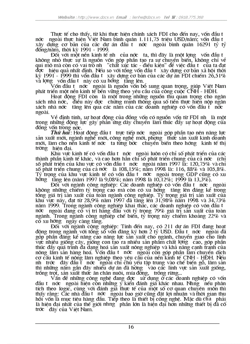 image for page Vấn đề thu hút FDI ở VN