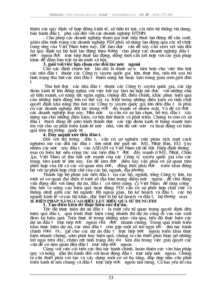image for page Vấn đề thu hút FDI ở VN