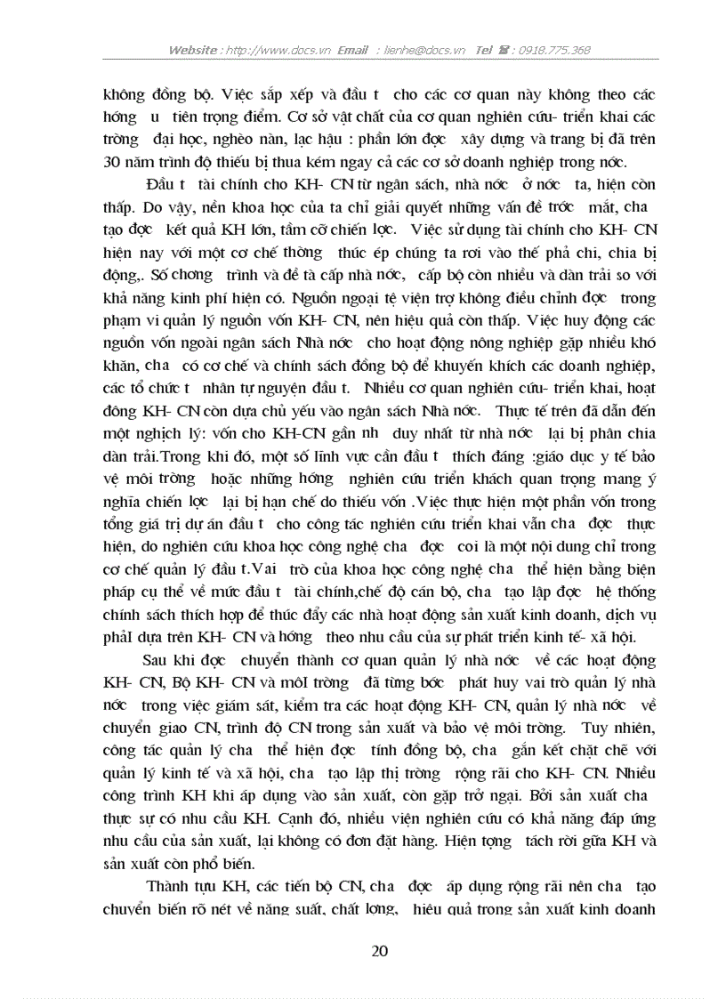 image for page Vai trò của khoa học công nghệ trong quá trình CNH HĐH ở nước ta