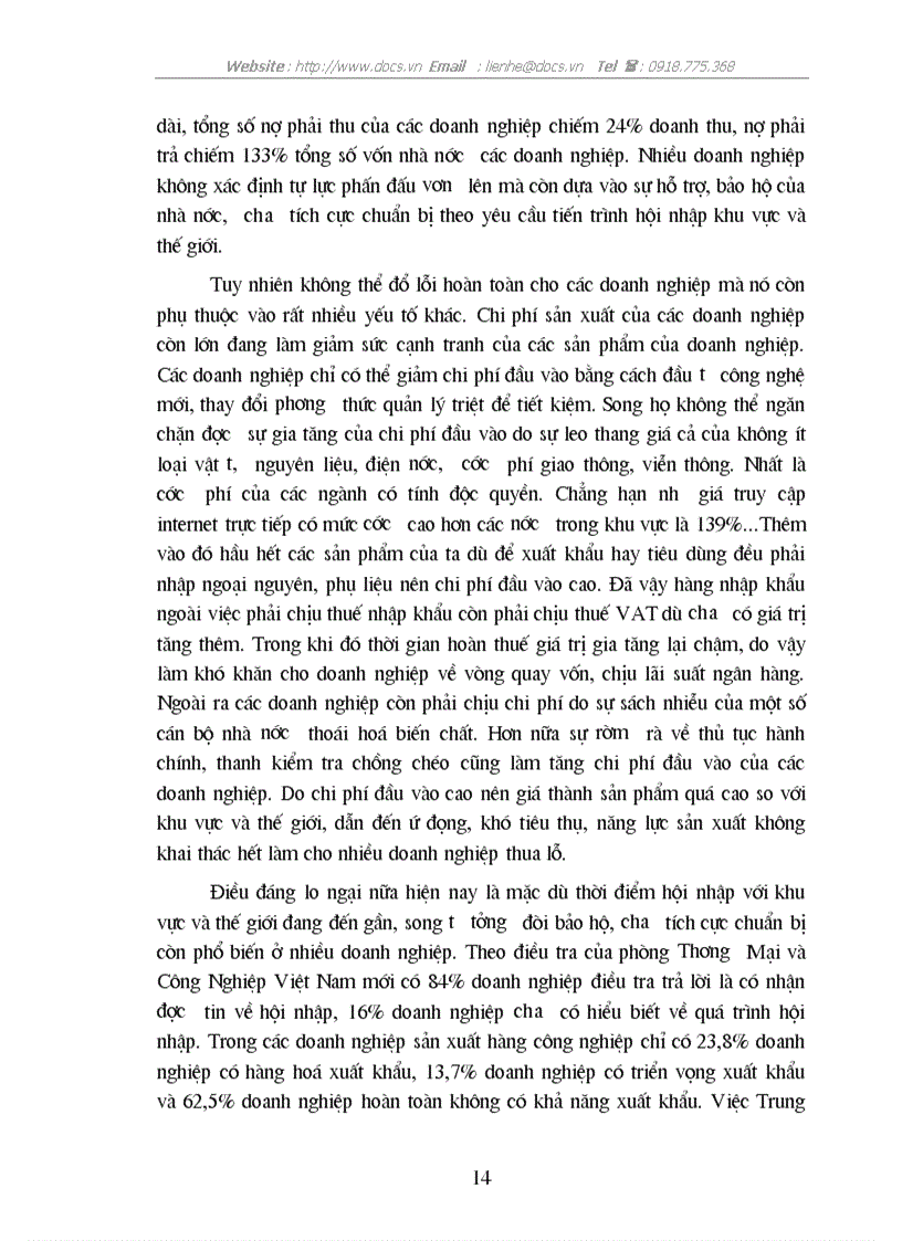 image for page Nền kinh tế hàng hoá nước ta trong quá trình hội nhập kinh tế quốc tế