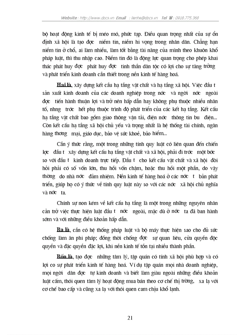 image for page Nền kinh tế hàng hoá nước ta trong quá trình hội nhập kinh tế quốc tế