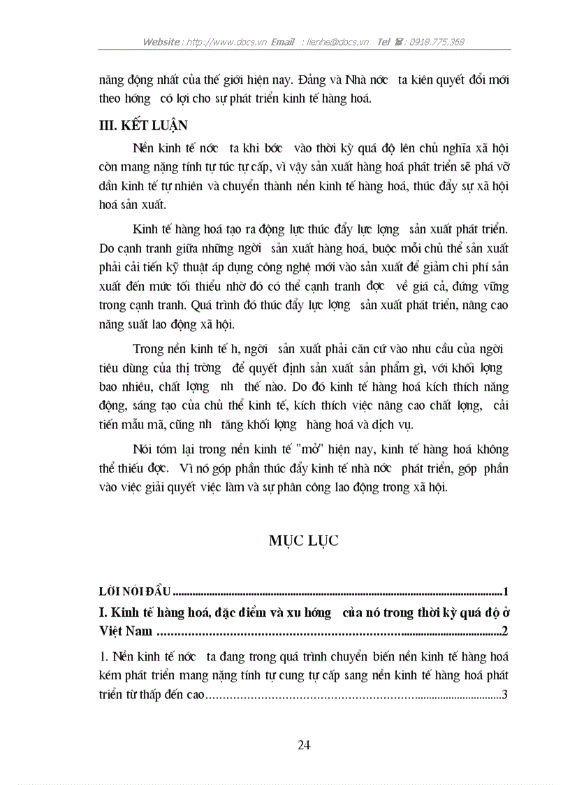 image for page Nền kinh tế hàng hoá nước ta trong quá trình hội nhập kinh tế quốc tế