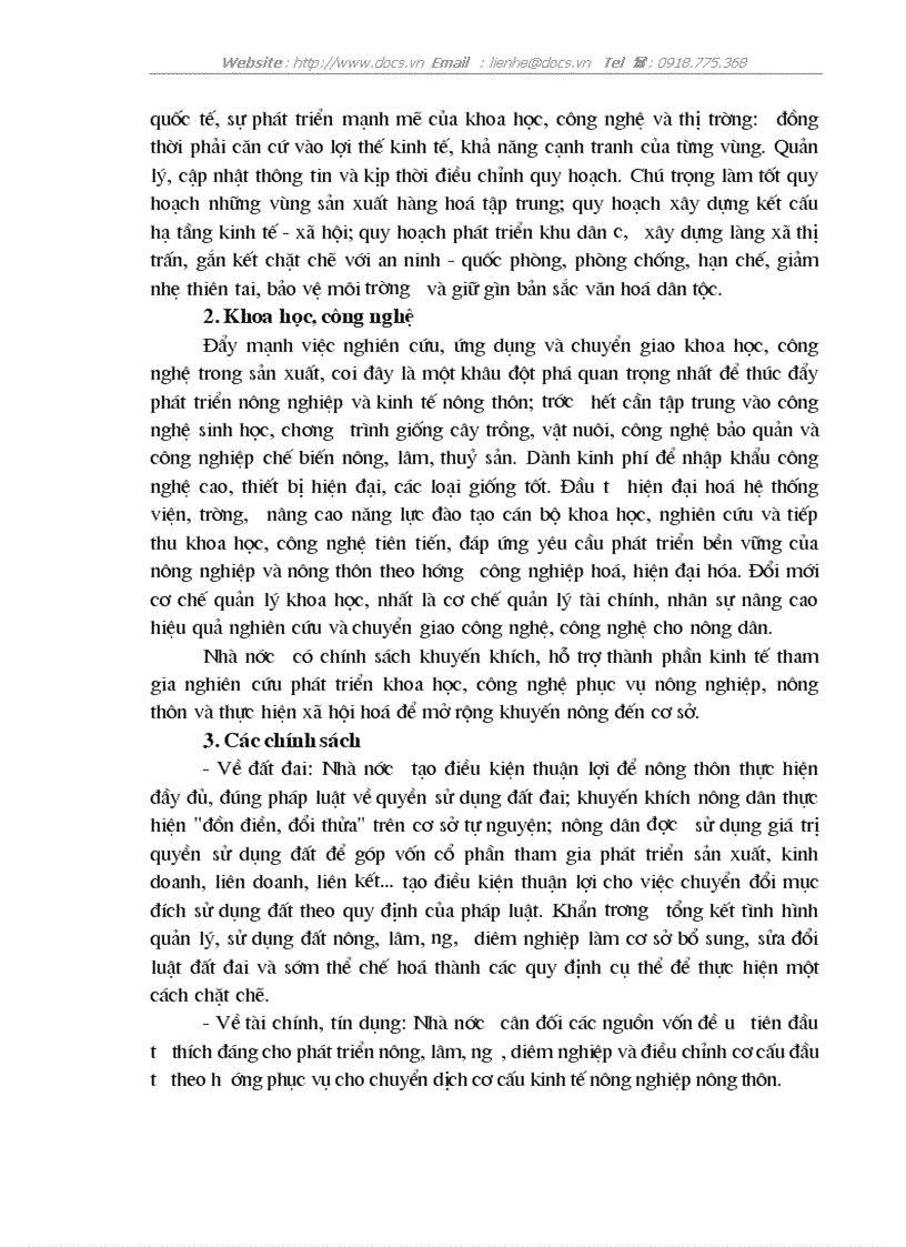 image for page Thực trạng CNH nông nghiệp nông thôn của nước ta các giải pháp của quá trình CNH nông nghiệp nông thôn