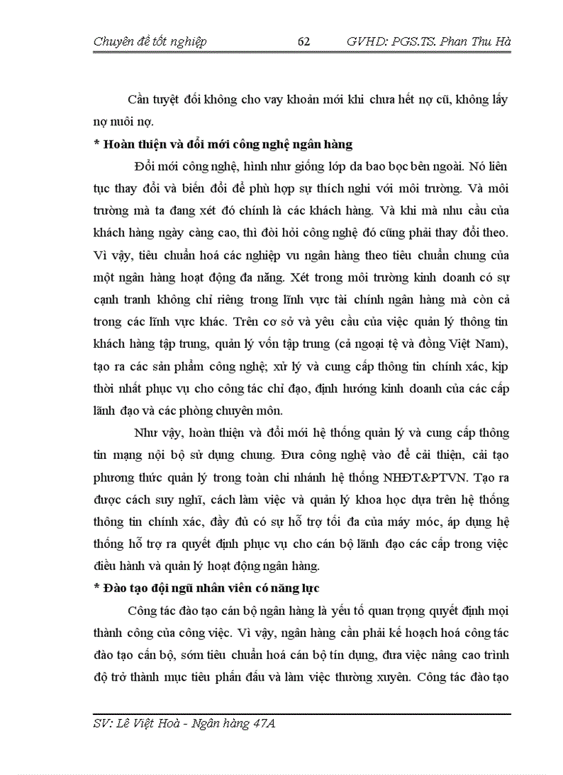 image for page Giải pháp nâng cao chất lượng tín dụng trung và dài hạn đối với doanh nghiệp vừa và nhỏ tại Sở giao dịch I Ngân hàng đầu tư phát triển Việt Nam