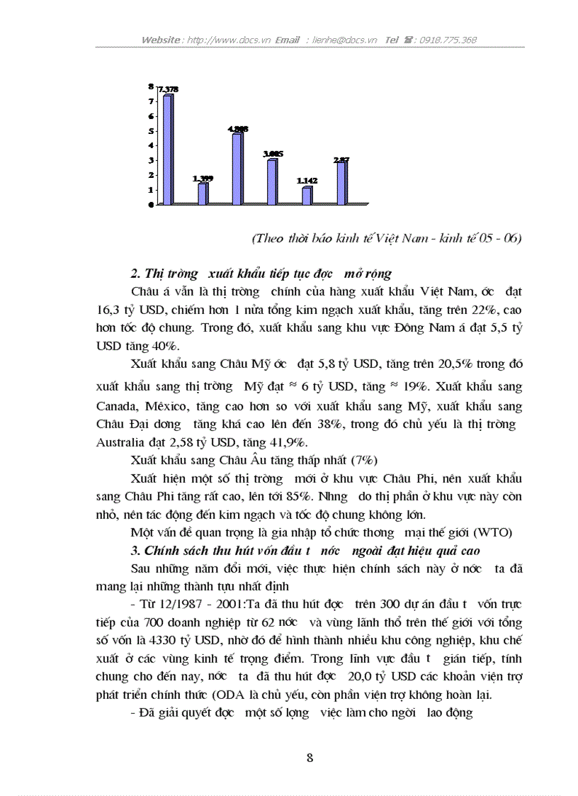 image for page Giải pháp nâng cao hiệu quả kinh tế xã hội của kinh tế đối ngoại ở nước ta hiện nay