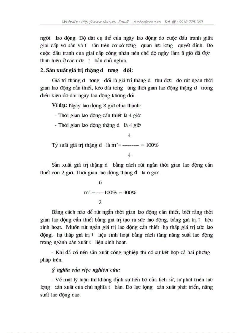 image for page Phân tích bản chất của phạm trù giá trị thặng dư trong bộ tư bản mác đã phân tích như thế nào về phương pháp sản xuất giá trị thặng dư