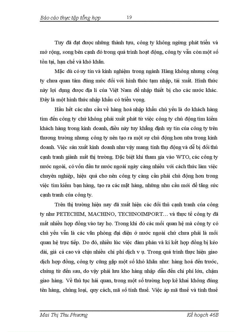 image for page Thực tập tại Công ty CP XNK Hàng không Airimex