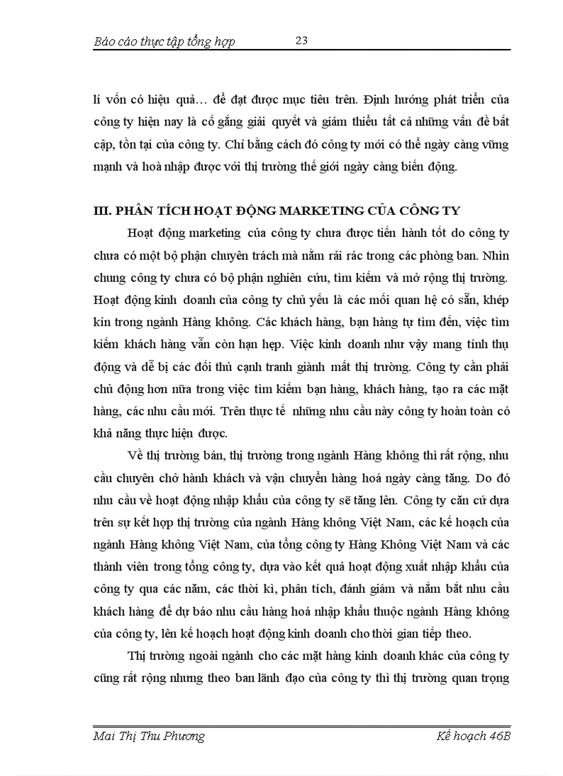 image for page Thực tập tại Công ty CP XNK Hàng không Airimex