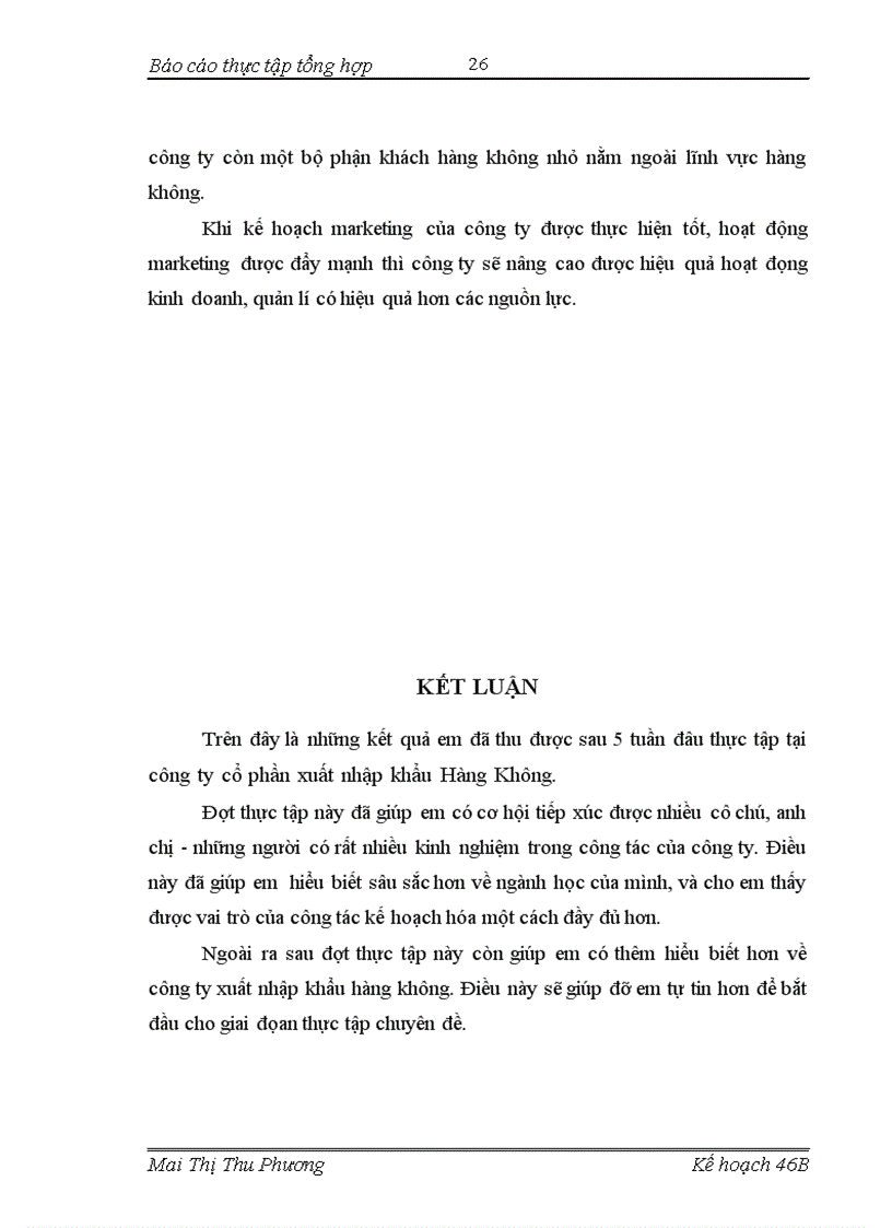 image for page Thực tập tại Công ty CP XNK Hàng không Airimex