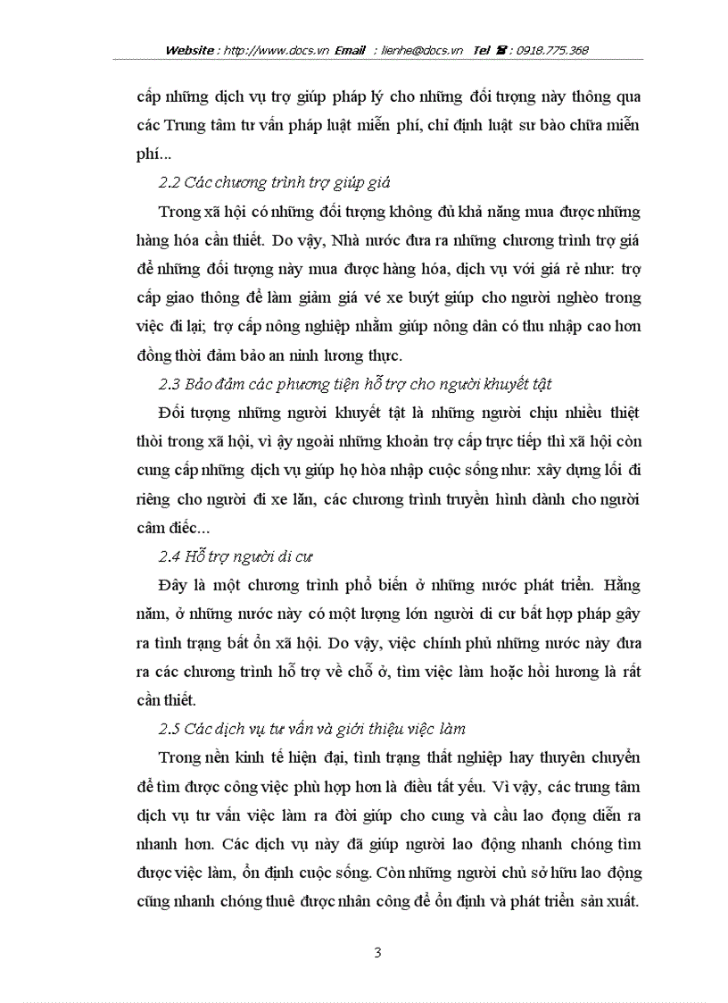image for page Các chương trình và dịch vụ trợ giúp xã hội ở việt nam