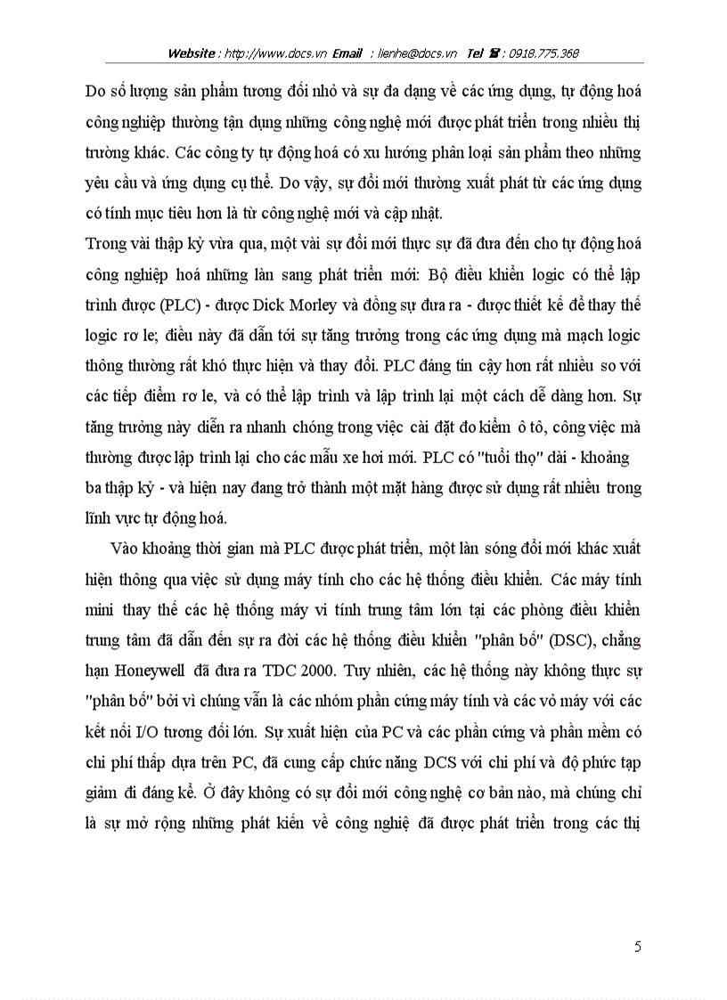 image for page Công nghệ tự động hoá đối với sự phát triển công nghiệp