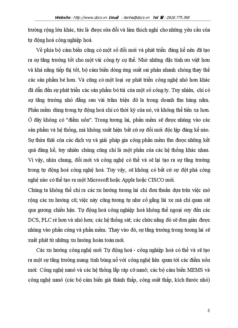 image for page Công nghệ tự động hoá đối với sự phát triển công nghiệp