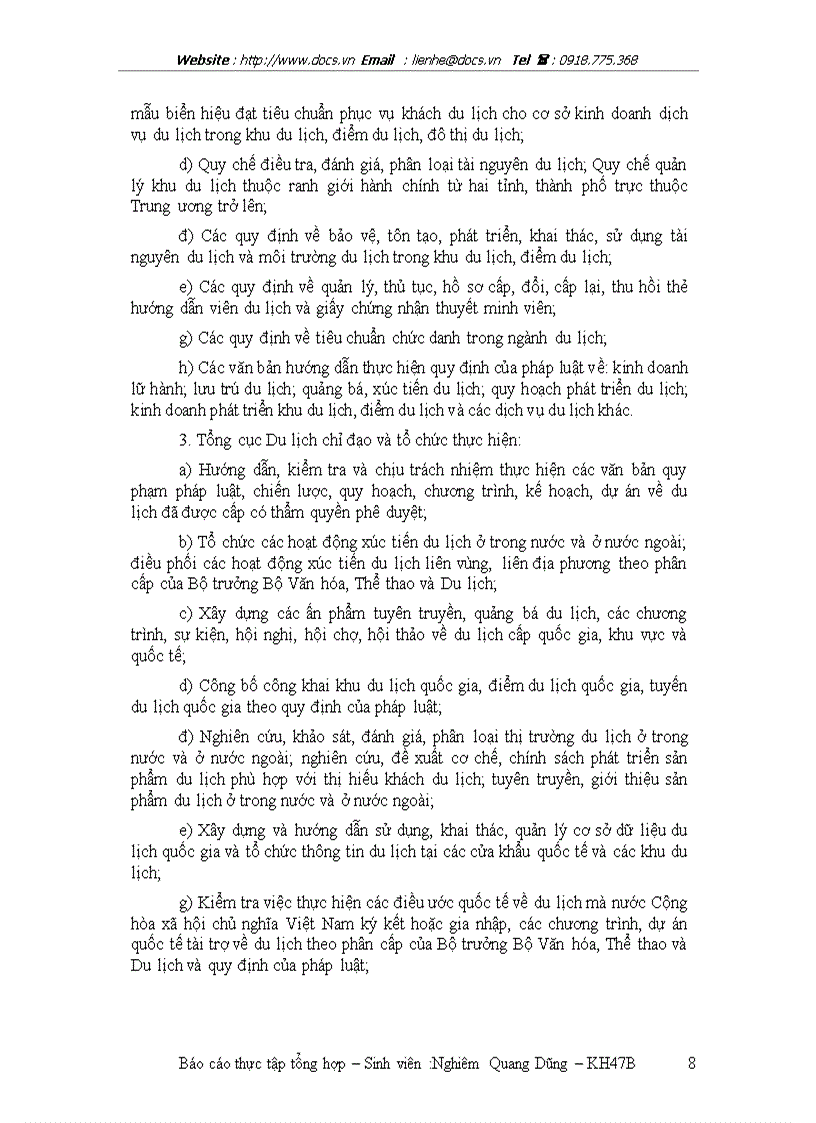 image for page Đó chiến lược phát triển 1 số lĩnh vực chủ yếu của ngành du lịch giai đoạn 2001 2010