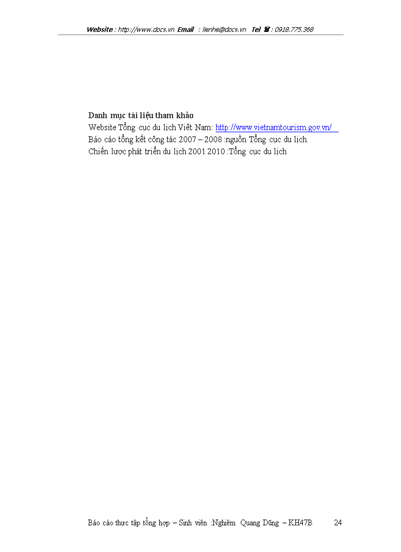 image for page Đó chiến lược phát triển 1 số lĩnh vực chủ yếu của ngành du lịch giai đoạn 2001 2010