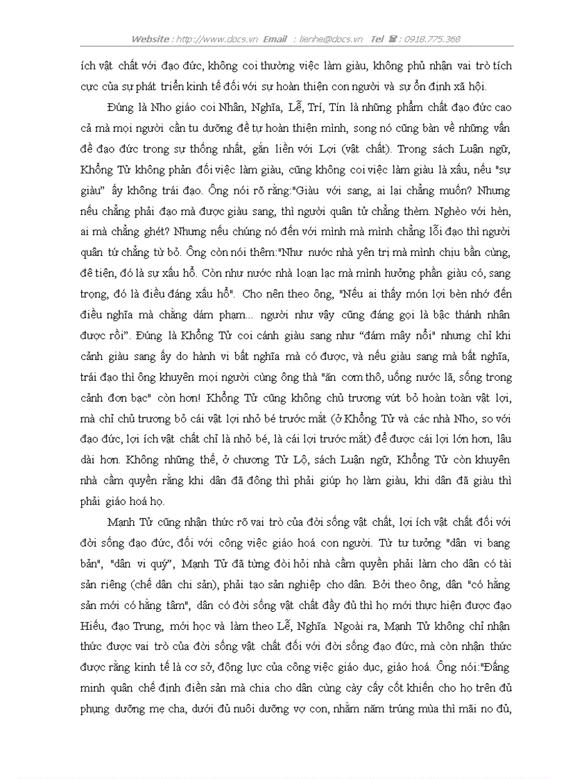 image for page Quan điểm đức trị của Nho giáo trong việc xây dựng nền kinh tế thị trường định hướng XHCN