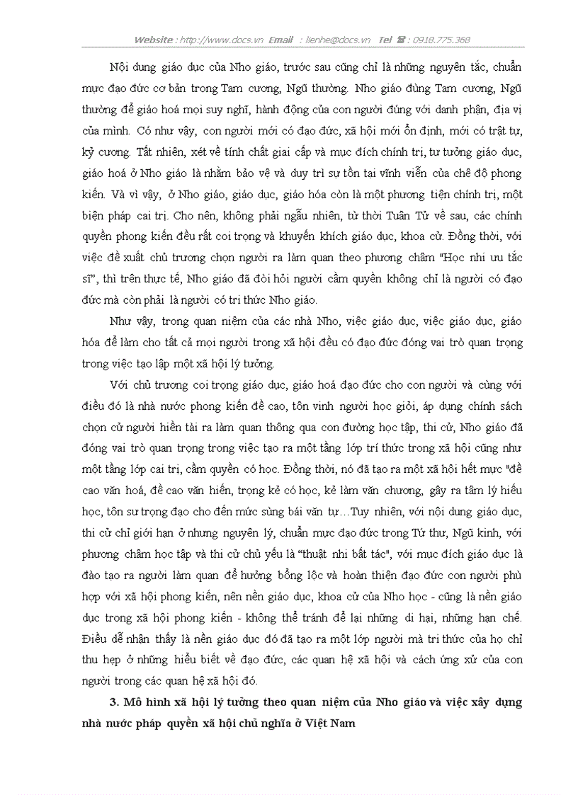 image for page Quan điểm đức trị của Nho giáo trong việc xây dựng nền kinh tế thị trường định hướng XHCN