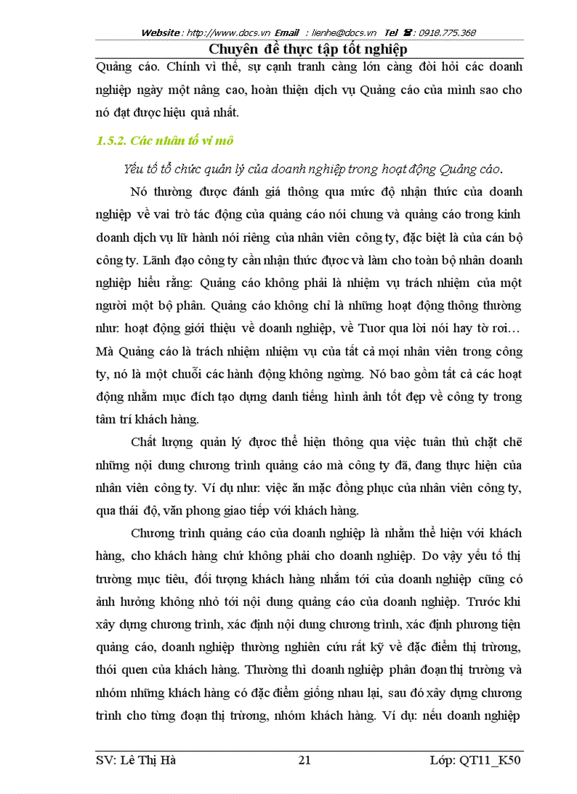 image for page Giải pháp nâng cao hiệu quả hoạt động dịch vụ Quảng cáo trong kinh doanh lữ hành của công ty Du lịch quốc tế T C