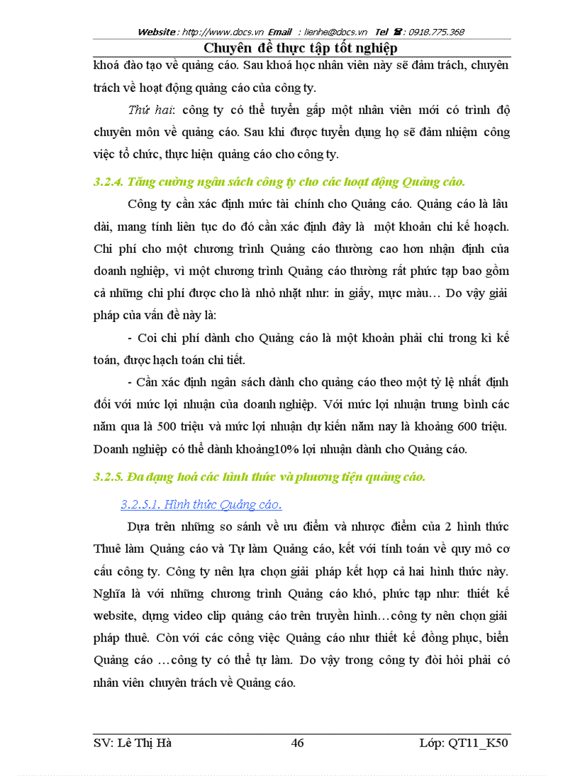 image for page Giải pháp nâng cao hiệu quả hoạt động dịch vụ Quảng cáo trong kinh doanh lữ hành của công ty Du lịch quốc tế T C