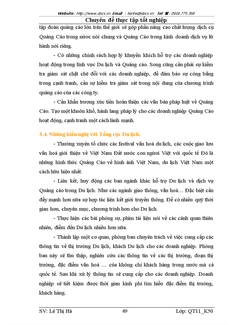 image for page Giải pháp nâng cao hiệu quả hoạt động dịch vụ Quảng cáo trong kinh doanh lữ hành của công ty Du lịch quốc tế T C
