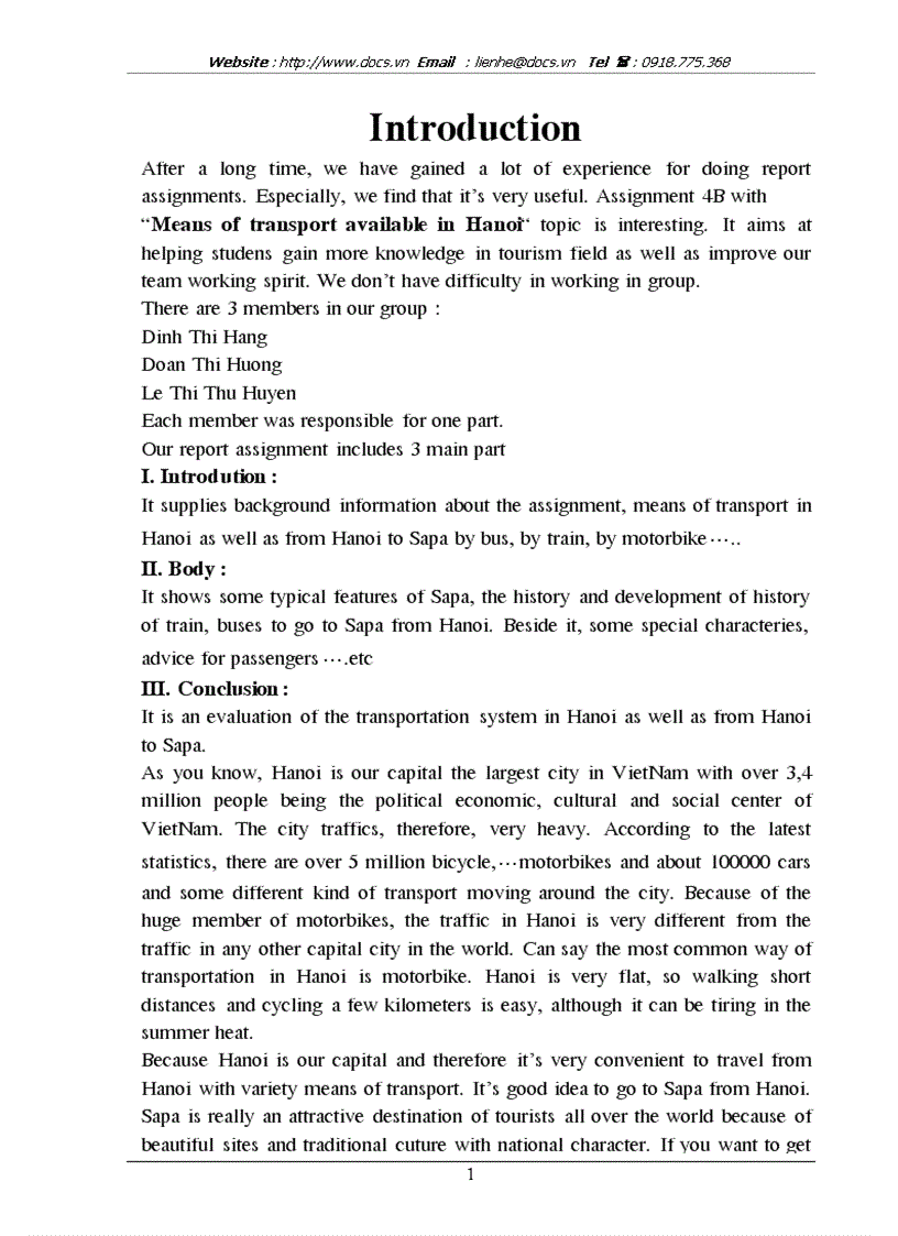 image for page Means of transport available in Hanoi lt English gt