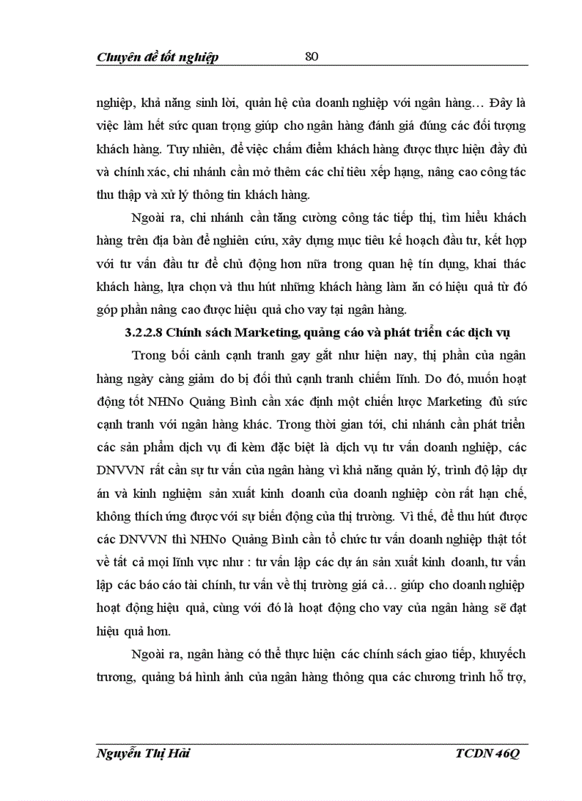 image for page Một số giải pháp nhằm mở rộng hoạt động cho vay đối với các doanh nghiệp vừa và nhỏ tại Ngân hàng Nông nghiệp và Phát triển nông thôn tỉnh Quảng Bình