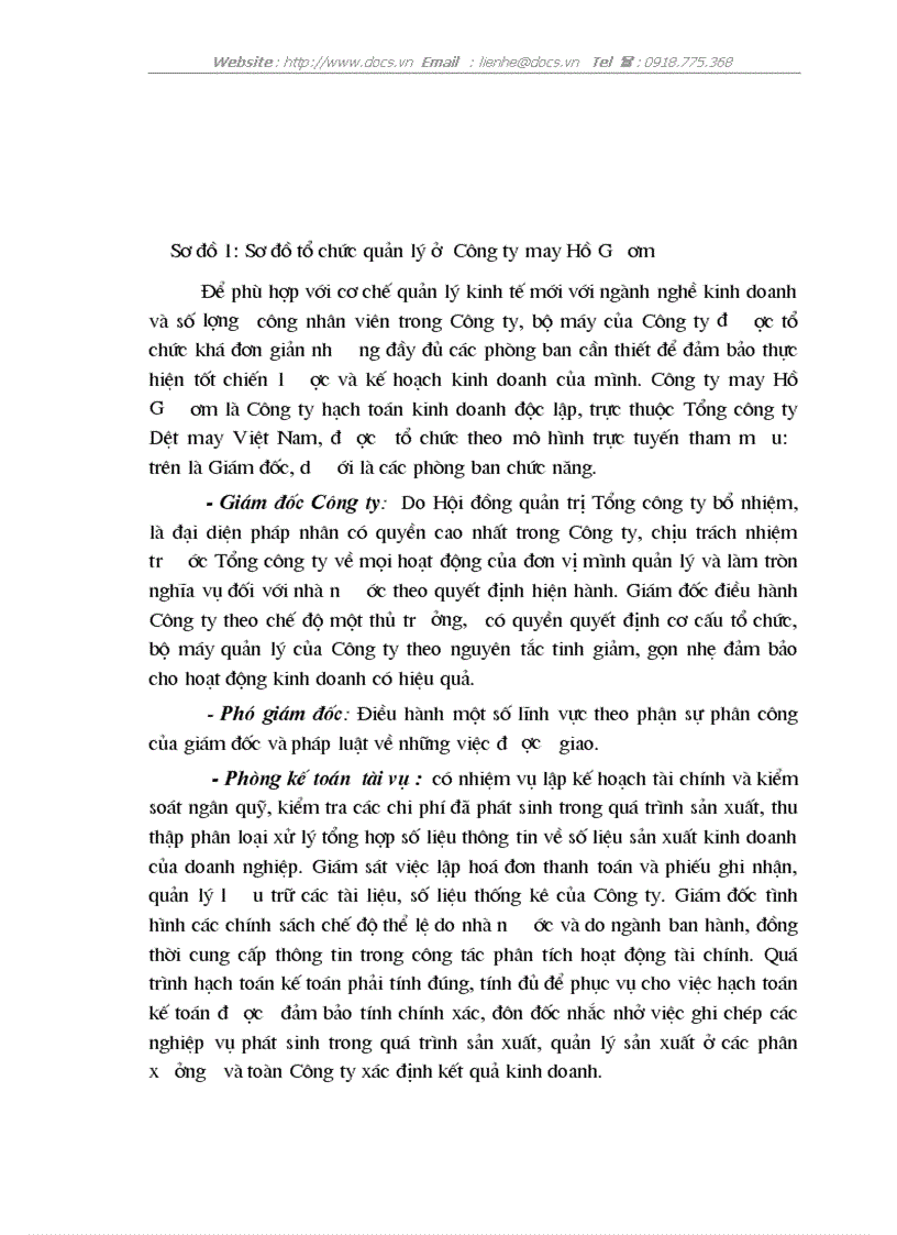 image for page Một số giải pháp nhằm nâng cao khả năng cạnh tranh của Công ty may Hồ Gươm