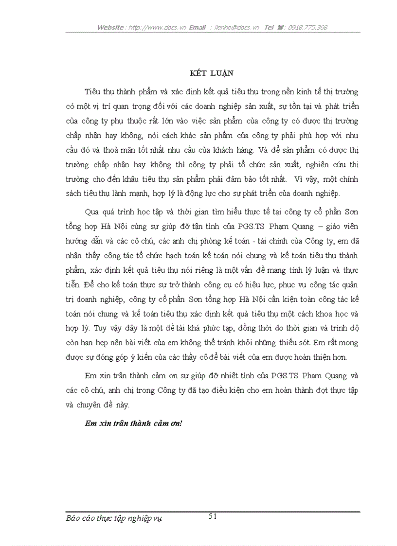 image for page Kế toán thành phẩm tiêu thụ thành phẩm và xác định kết quả tiêu thụ thành phẩm