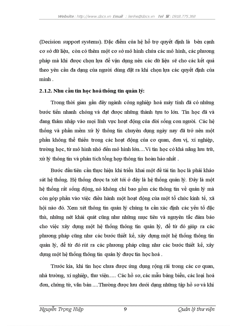 image for page Quản lý thư viện tại trường cấp III Hồng Quang