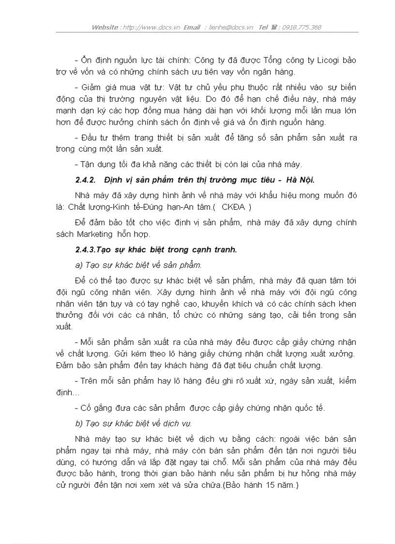image for page Xây dựng chiến lược định vị thị trường cho các sản phẩm của nhà máy Nhôm Đông Anh trên thị trường Hà Nội
