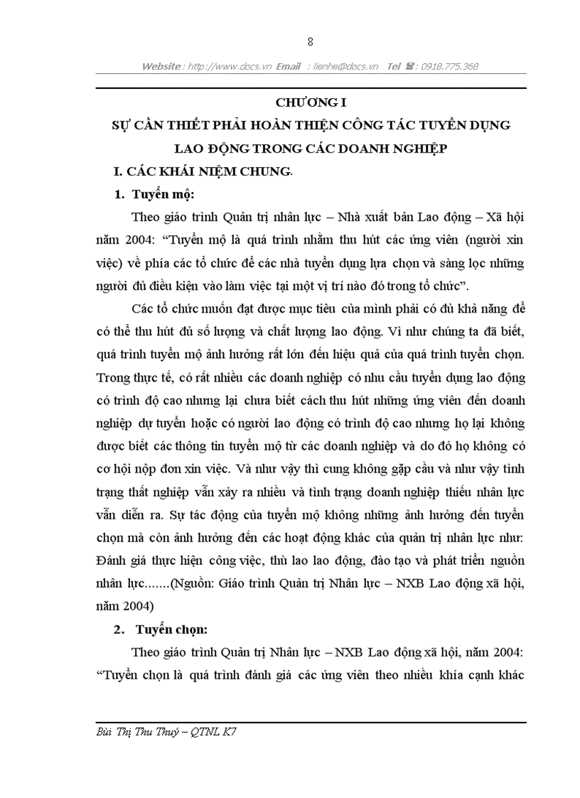 image for page Một số biện pháp nhằm hoàn thiện công tác tuyển dụng lao động tại Chi nhánh Ngân hàng Công thương Hoàn Kiếm Hà Nội