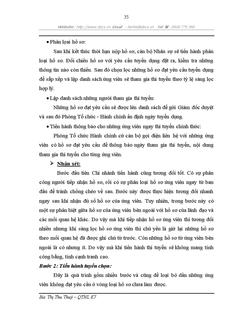 image for page Một số biện pháp nhằm hoàn thiện công tác tuyển dụng lao động tại Chi nhánh Ngân hàng Công thương Hoàn Kiếm Hà Nội