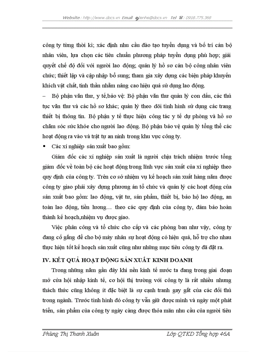 image for page Xây dựng tổ chức thực hiện kế hoạch và chương trình sản xuất của Công ty Cổ phần Tràng An