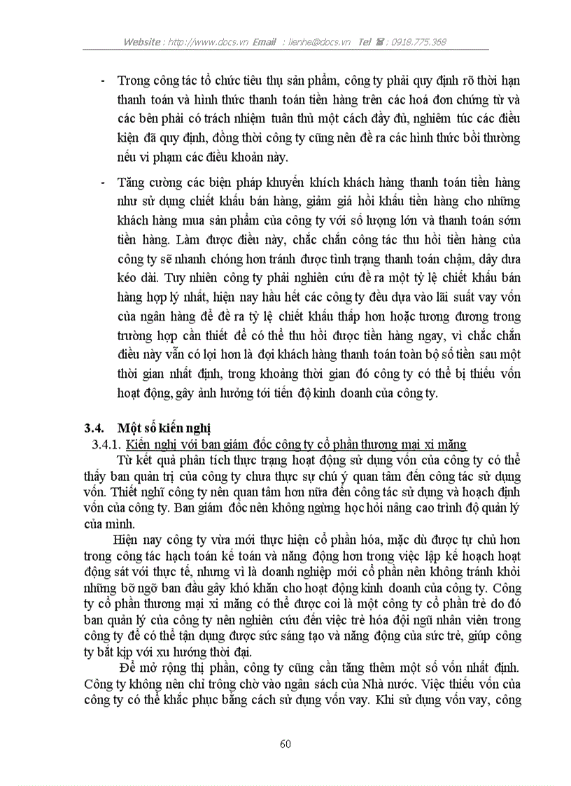 image for page Nâng cao hiệu quả sử dụng vốn tại công ty cổ phần thương mại xi măng