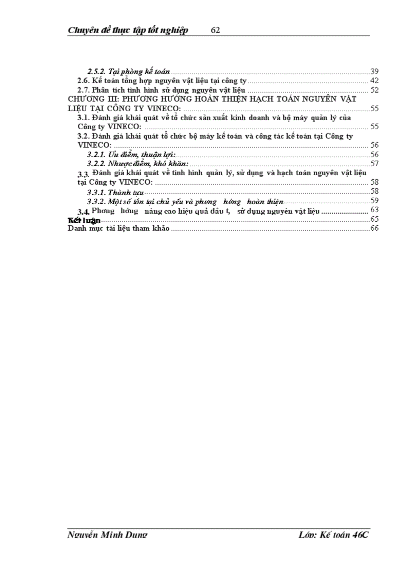 image for page Hạch toán nguyên vật liệu với việc nâng cao hiệu quả sử dụng vốn lưu động tại Công ty TNHH các hệ thống viễn thông VNPT NEC Công ty VINECO