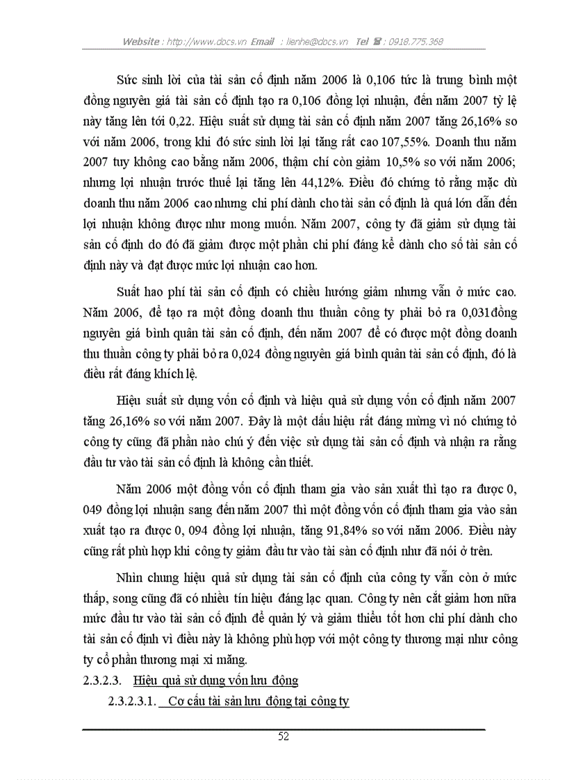 image for page Nâng cao hiệu quả sử dụng vốn tại công ty cổ phần thương mại xi măng