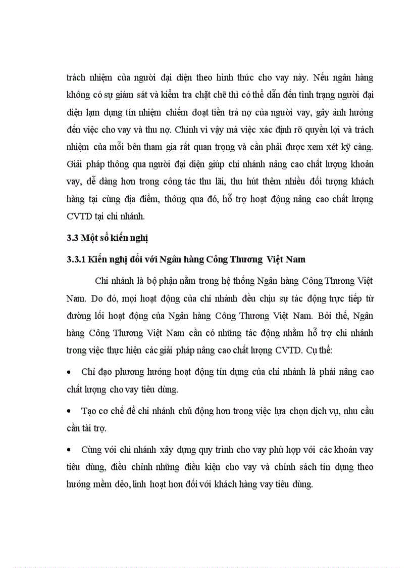 image for page Nâng cao chất lượng cho vay tiêu dùng tại Chi Nhánh Ngân Hàng Công Thương Ba Đình