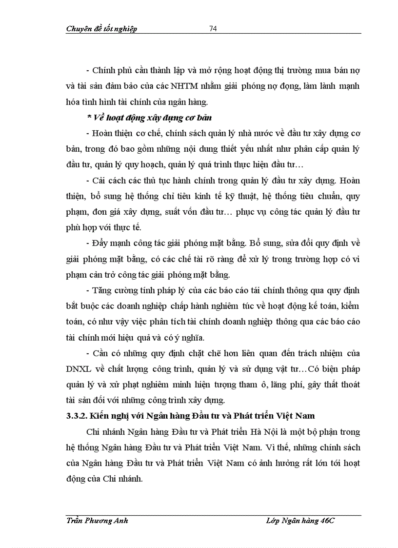 image for page Nâng cao chất lượng tín dụng trung dài hạn đối với doanh nghiệp xây lắp tại Chi nhánh Ngân hàng Đầu tư và Phát triển Tp Hà Nội