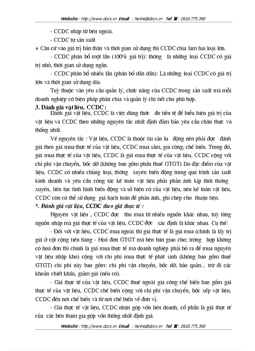 image for page Hoàn thiện công tác kế toán nguyên vật liệu và công cụ dụng cụ tại Công ty 247 Bộ Quốc Phòng