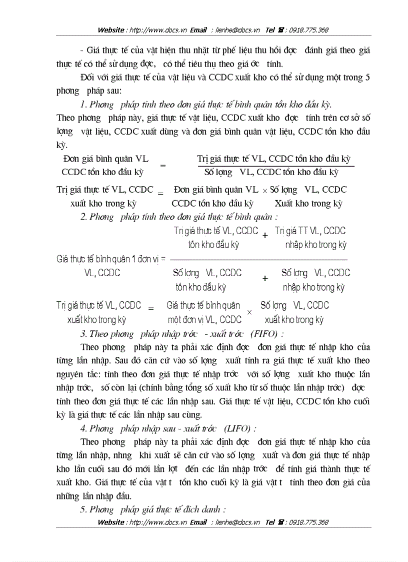 image for page Hoàn thiện công tác kế toán nguyên vật liệu và công cụ dụng cụ tại Công ty 247 Bộ Quốc Phòng