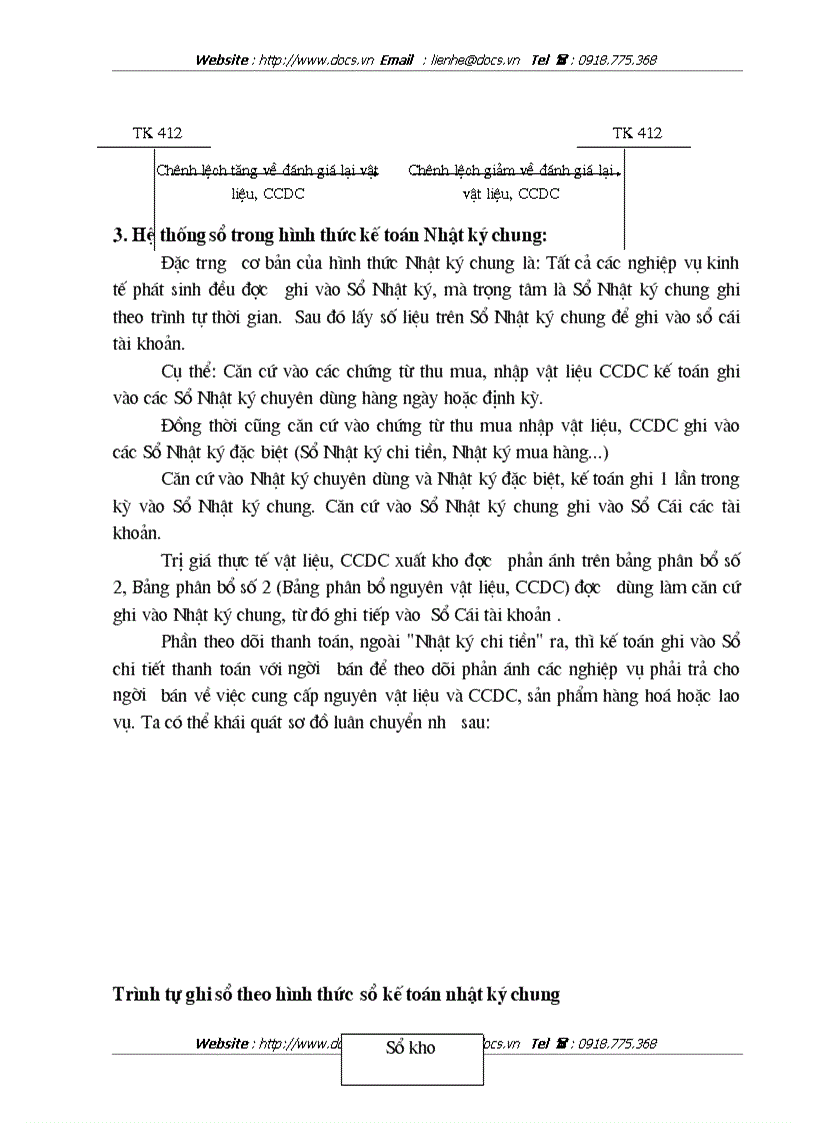 image for page Hoàn thiện công tác kế toán nguyên vật liệu và công cụ dụng cụ tại Công ty 247 Bộ Quốc Phòng