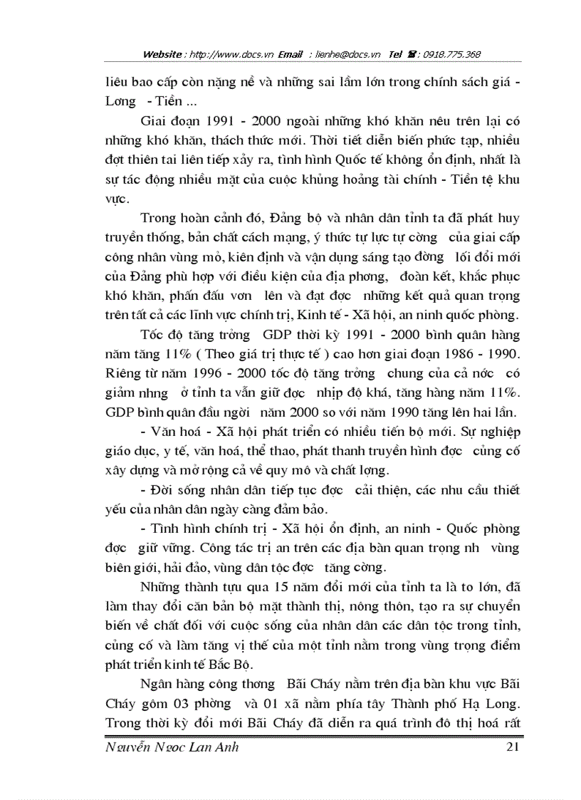 image for page Cải tiến mở và sử dụng các loại tài khoản tiền gửi nhằm đẩy mạnh huy động vốn kinh doanh của Ngân hàng công thương Bãi Cháy