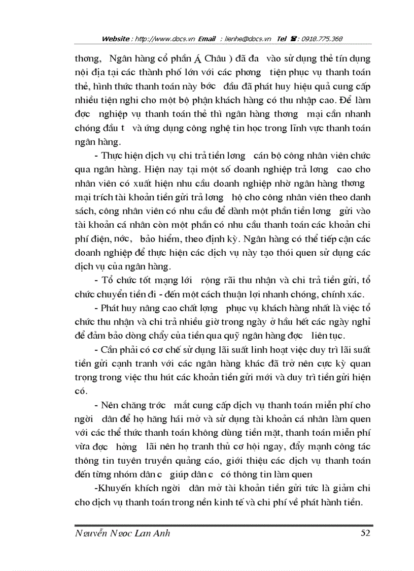 image for page Cải tiến mở và sử dụng các loại tài khoản tiền gửi nhằm đẩy mạnh huy động vốn kinh doanh của Ngân hàng công thương Bãi Cháy