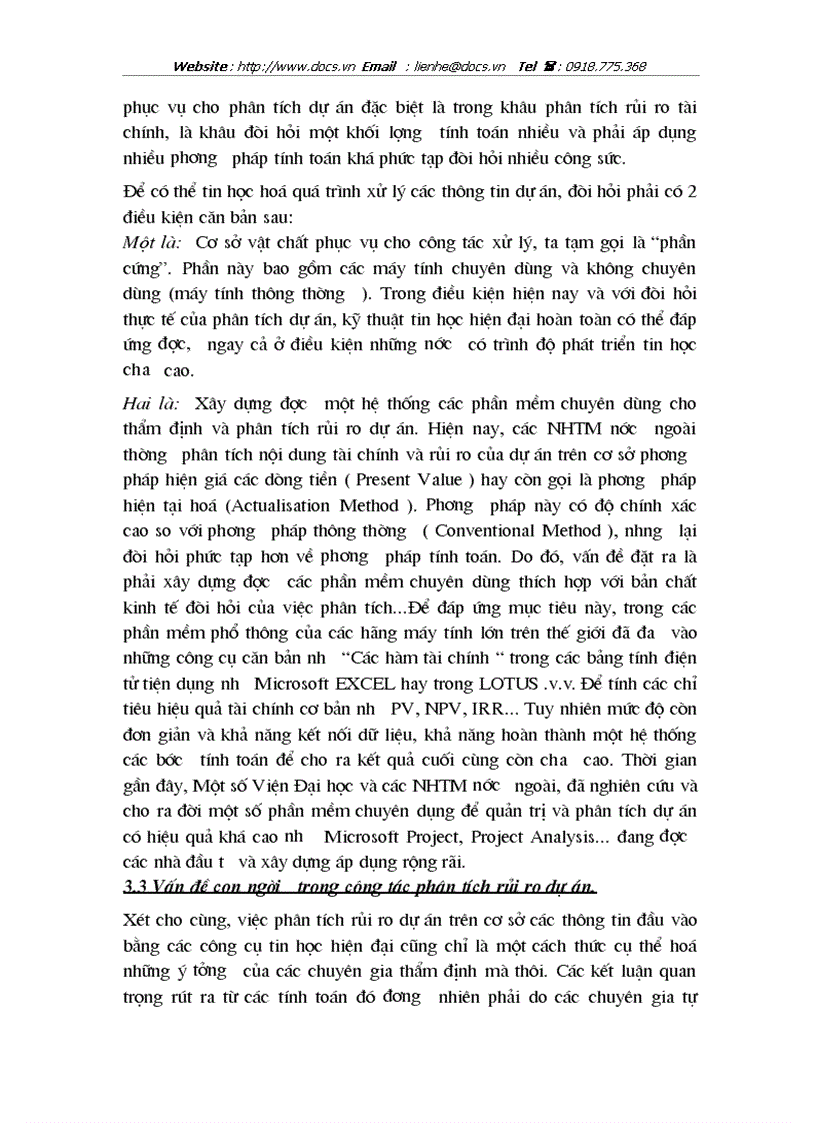 image for page Thẩm định dự án và phân tích rủi ro trong thẩm định tài chính dự án đầu tư