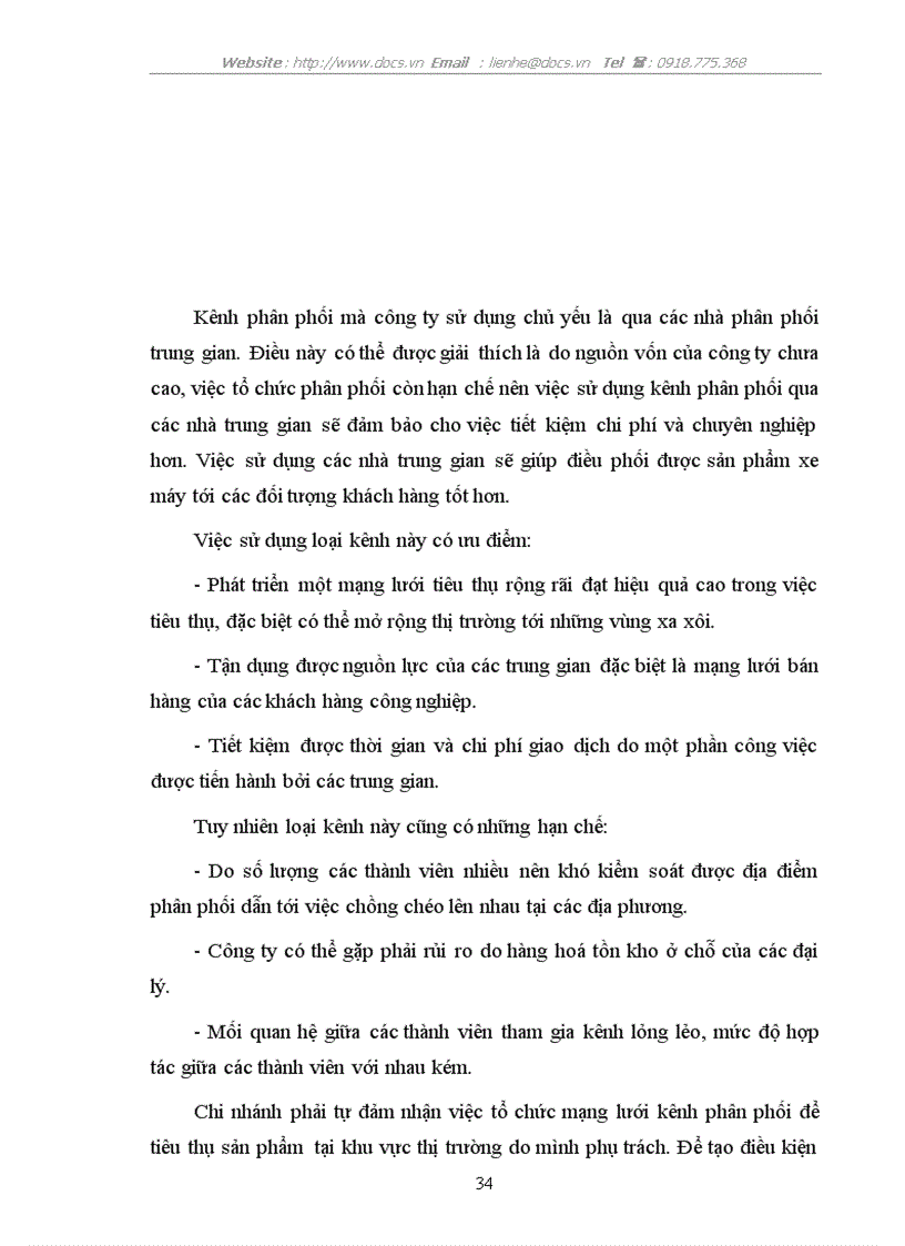image for page Thực trạng và một vài giải pháp cho kênh phân phối của Công ty TNHH T T trên thị trường Việt Nam