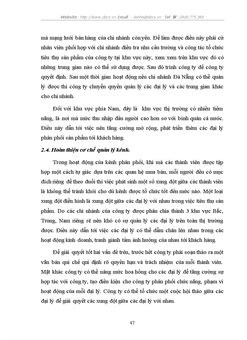 image for page Thực trạng và một vài giải pháp cho kênh phân phối của Công ty TNHH T T trên thị trường Việt Nam