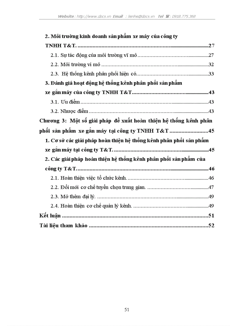 image for page Thực trạng và một vài giải pháp cho kênh phân phối của Công ty TNHH T T trên thị trường Việt Nam
