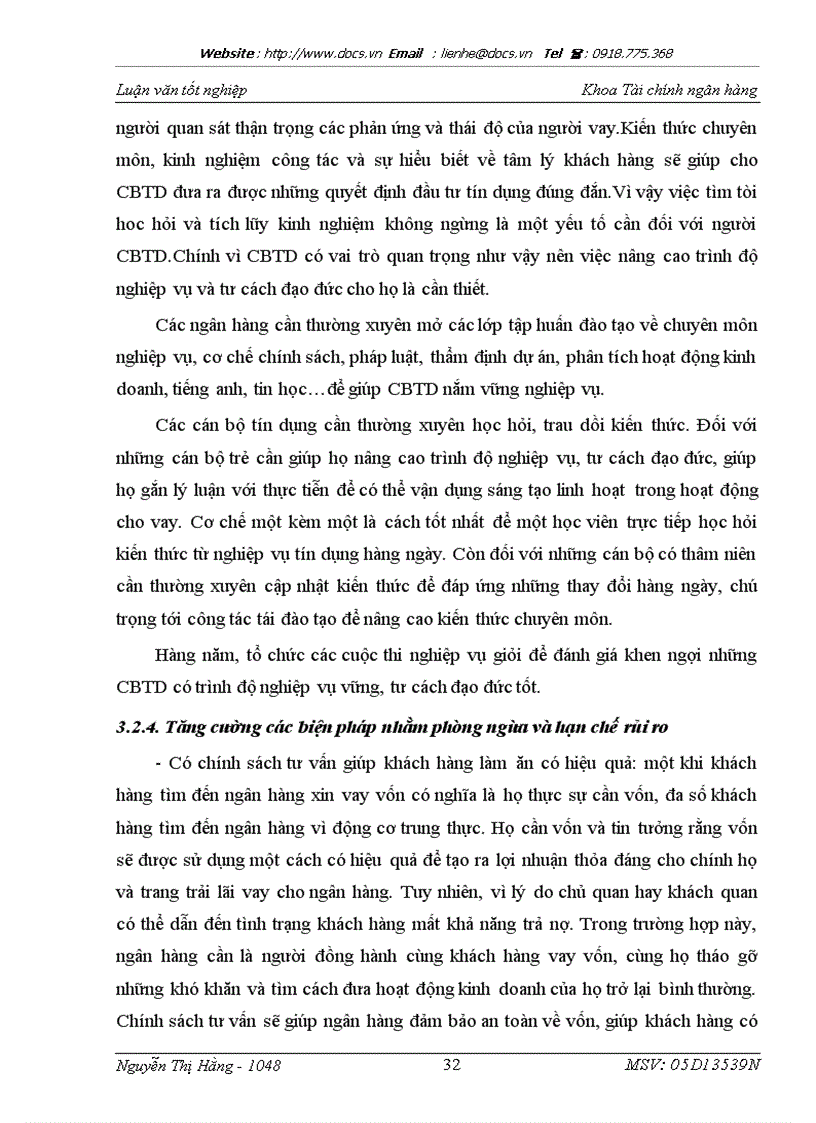 image for page Một số giải pháp nâng cao hiệu quả cho vay tại ngân hàng Công Thương Nguyễn Trãi