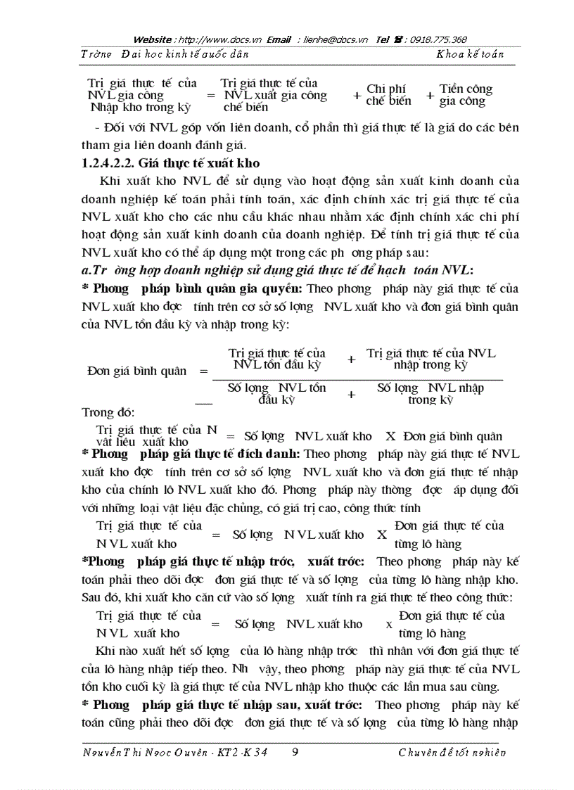 image for page Hoàn thiện kế toán vật liệu với việc nâng cao hiệu quả sử dụng vốn lưu động tại Công ty cổ phần Hà Đô