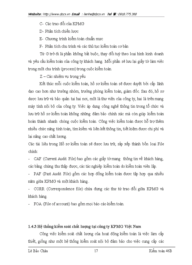 image for page Hoàn thiện kiểm toán thuế giá trị gia tăng trong kiểm toán báo cáo tài chính do công ty TNHH KPMG Việt Nam thực hiện